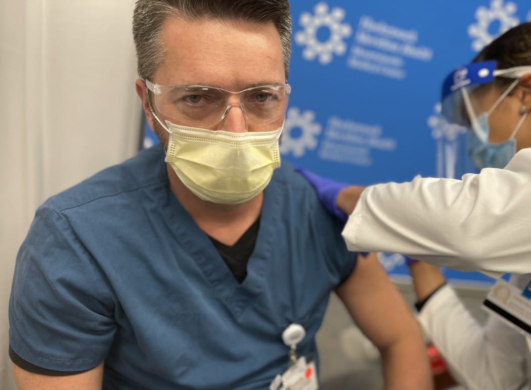 Hackensack Meridian Mountainside Medical Center Administers First Covid-19 Vaccination to Frontline Team Members